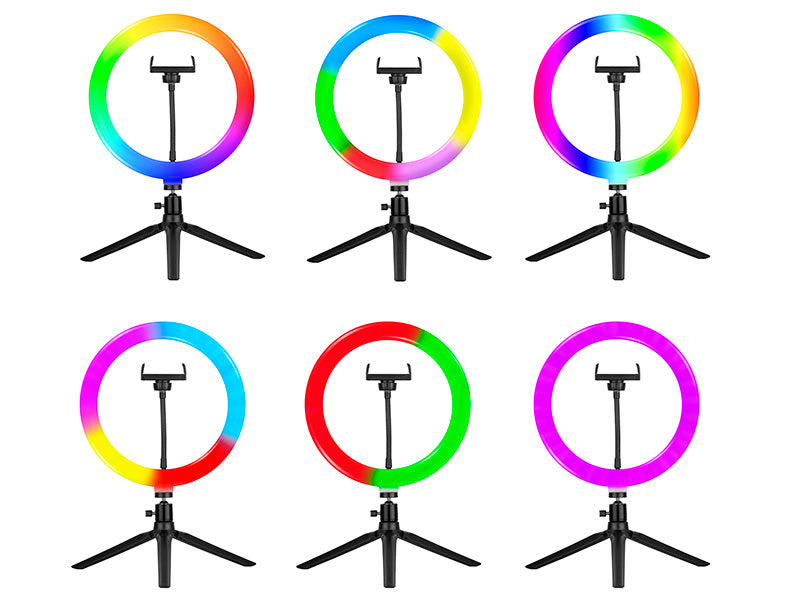 TRACER Magnifying – TRACER RGB RING 26 cm Ring Light with Tripod – image 4