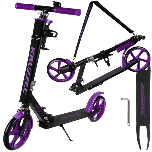 KRUZZEL Scooters – Spidoo Purple Scooter by Kruzzel 25630