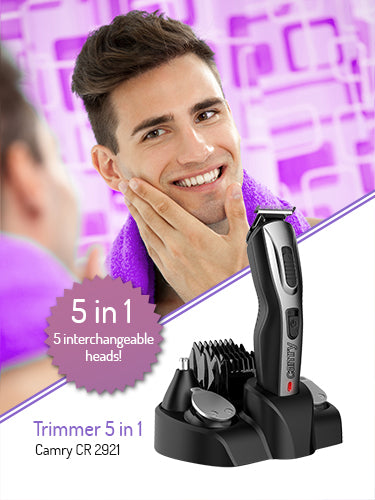 CAMRY Shavers – CR 2921 5-in-1 Trimmer – image 11