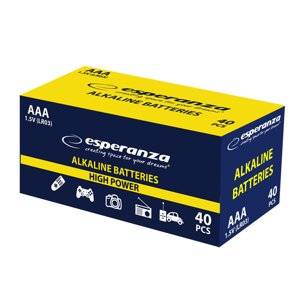Esperanza Alkaline, coin-cell, and zinc-carbon – EZB115 Esperanza AAA Alkaline Batteries, 10-Pack – image 5