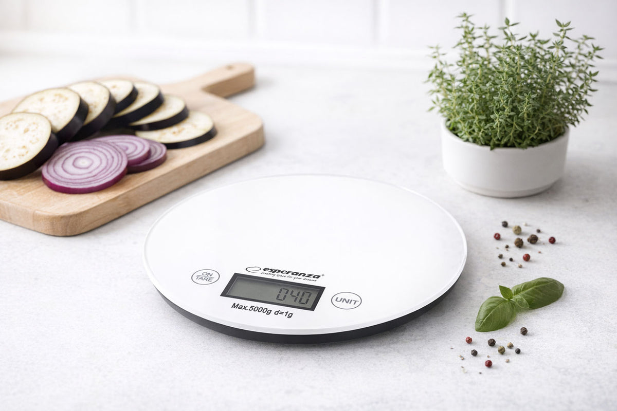 Esperanza Kitchen scales – EKS003W Esperanza Kitchen Scale, Mango White – image 4
