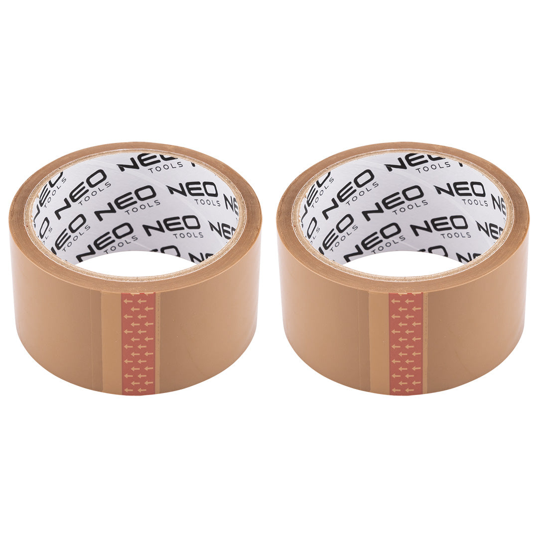 Dedra Brown packing tape, 48 mm x 66 m, set of 6 – image 3