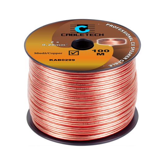 Cabletech Speaker Cables – 0.2 mm speaker cable