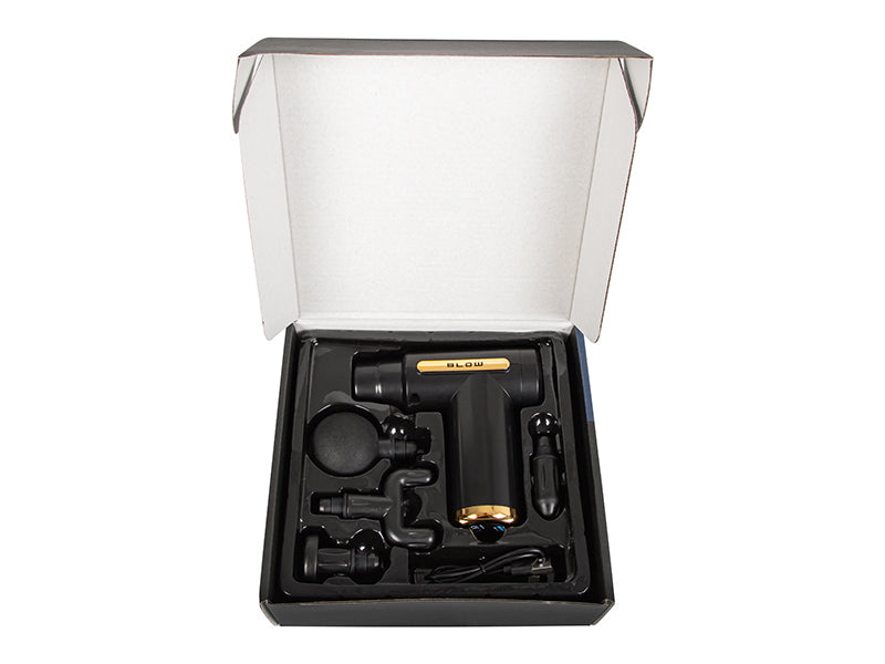 Blow Massagers – 44-349# Blow Wave 3000 Massage Gun + 4 Attachments – image 6