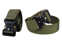 LEAN Survival – Black Webbing Tactical Military Belt, 120 x 3.8 cm – image 4