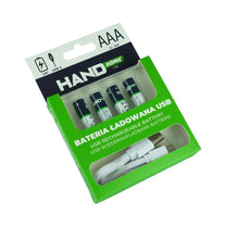 PLASTROL Rechargeable batteries – USB-C rechargeable battery, 750 mWh, 4 AAA batteries – image 2