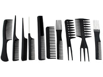 SOULIMA Combs, brushes, and sprayers – Hairdressing combs - set of 10 – image 4