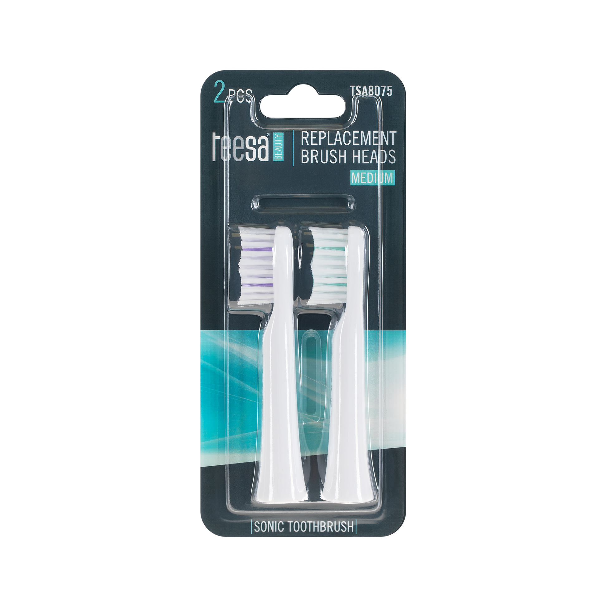 Teesa The remaining – TEESA SONIC LITE Sonic Toothbrush Heads, Medium, Set – image 4