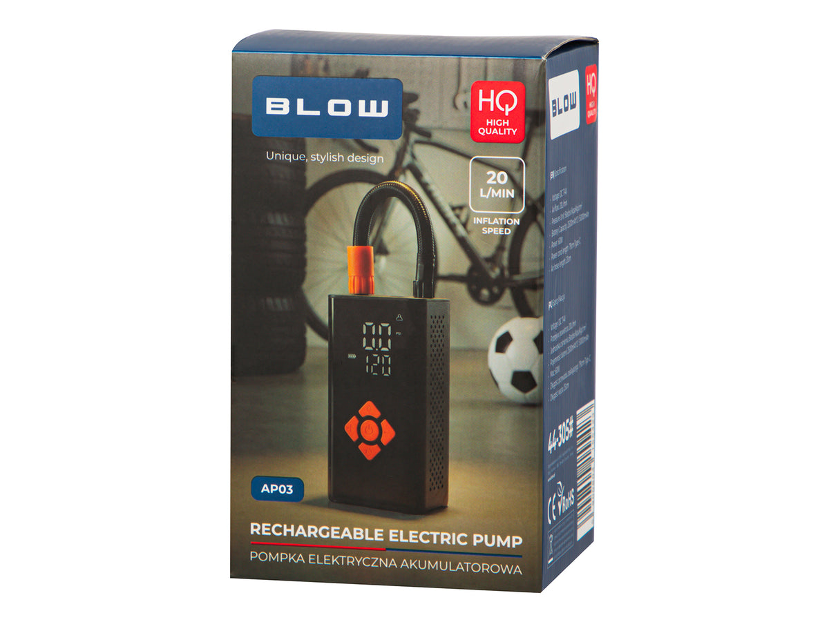 Blow The remaining – 44-305# Electric Compressor, Portable Bicycle Pump, Blow AP03 – image 6