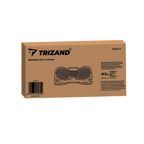 TRIZAND The remaining – Trizand 25515 Badminton Set in a Case – image 2