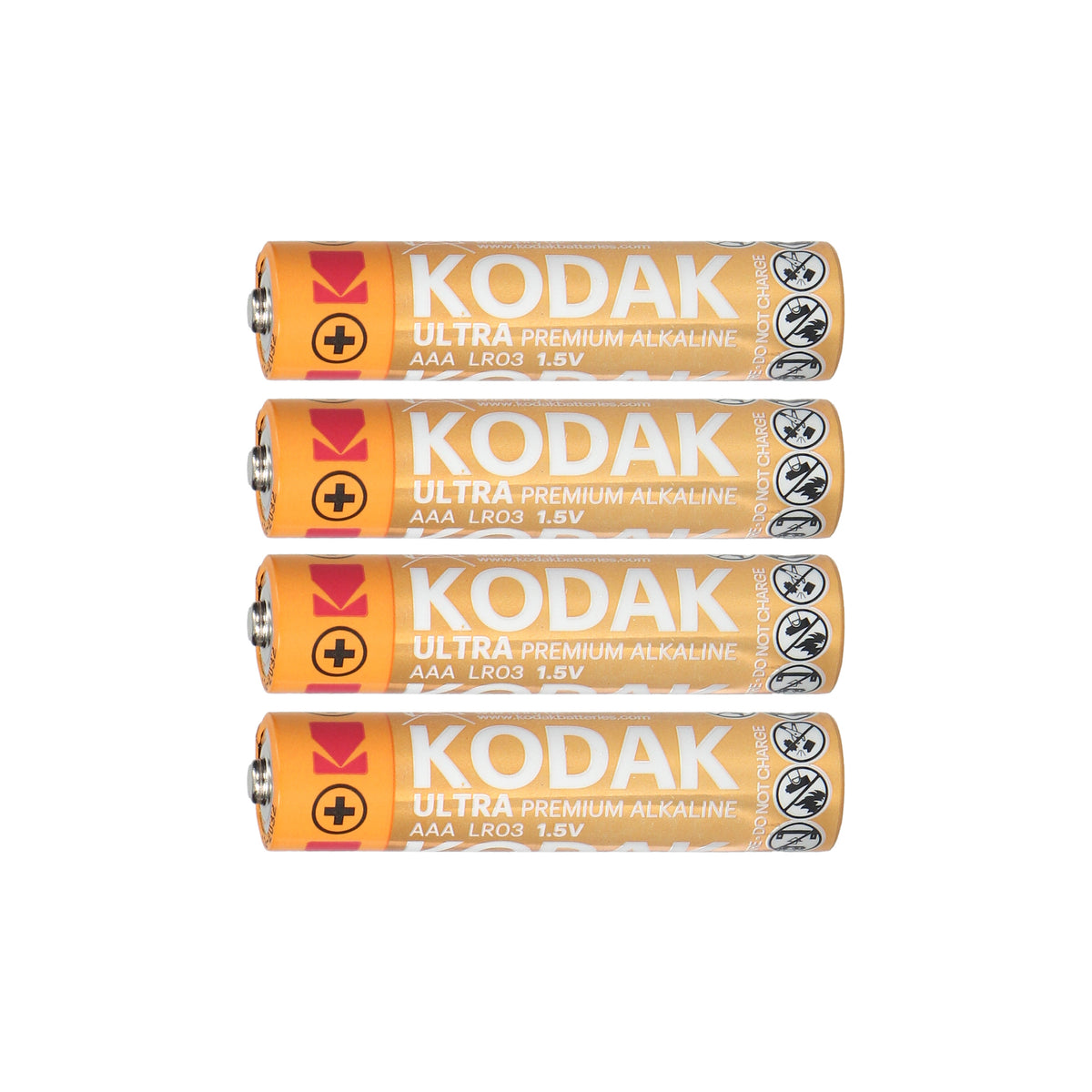 Orno Alkaline, coin-cell – Kodak ULTRA Premium Alkaline AAA LR03 Batteries, 4-pack – image 2