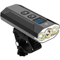 RTO Powerful LED Bike Light (Front + Rear) 900 lm, 2500 mAh Flashlight - er1032 – image 2