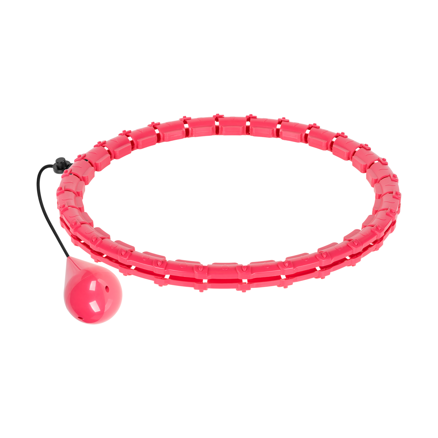 Rebel Smart Hula Hop Slimming Hula Hoop with Nubs and 50 cm Weight, Pink, REBEL ACTIVE – image 3
