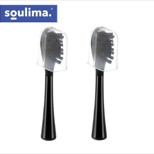 SOULIMA The remaining – Black Toothbrush Heads, 2-Pack, Soulima 26932 – image 11