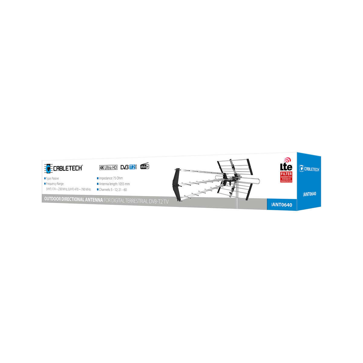 Cabletech TV – Cabletech Passive Directional Antenna for DVB-T2 Digital Terrestrial Television – image 5
