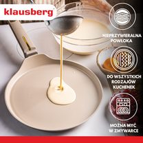 Klausberg Beige pancake pan with nonstick coating, 24 cm in diameter, Klausberg – image 6