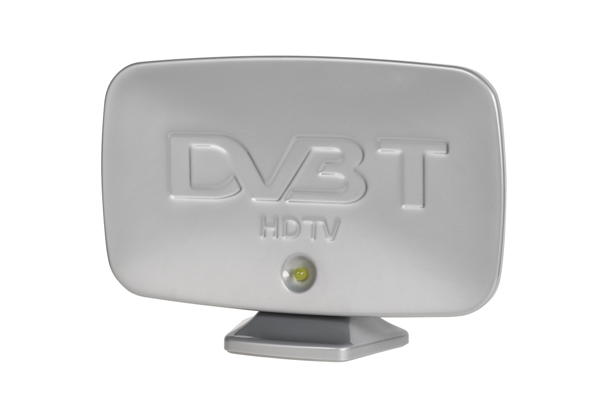 LP TV antennas (DVB-T, indoor, directional) – Ryniak Broadband DVB-T Antenna (silver)