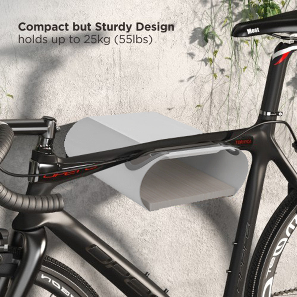 Maclean Bicycle hangers and – Maclean wall-mounted bicycle stand, 25kg max, MC-466 – image 2