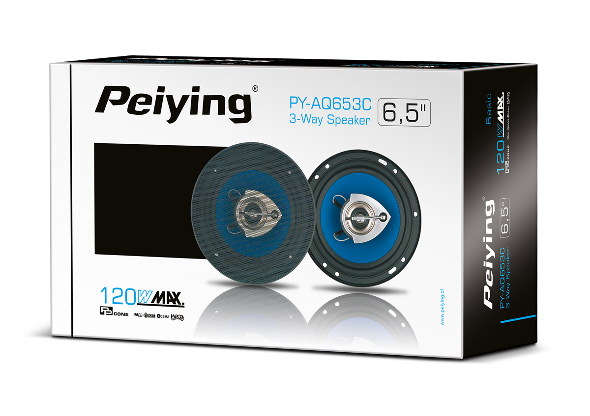 Peiying Car Speakers – PY-AQ653C 6.5" Car Speaker – image 10