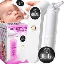 RTO Non-contact Infrared Medical LCD Thermometer with Fever Alarm for the Ear and Forehead - ER991