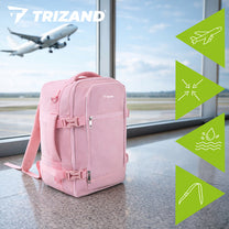 TRIZAND The remaining – Trizand Pink Hiking Backpack, 40x25x20 cm – image 3