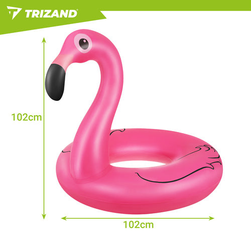 TRIZAND The remaining – Inflatable Ring - Flamingo, 102 cm – image 2