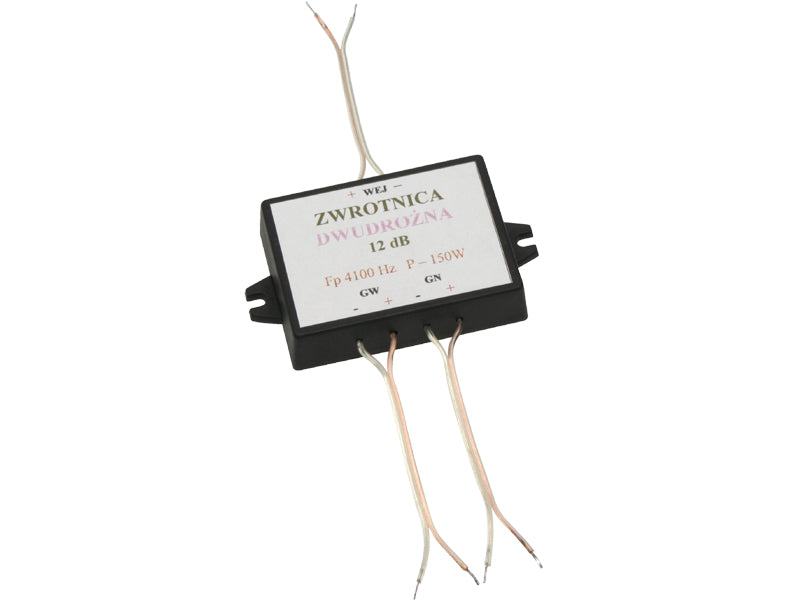 Blow Filters, amplifiers – 3337# 150-watt two-way speaker crossover in an enclosure
