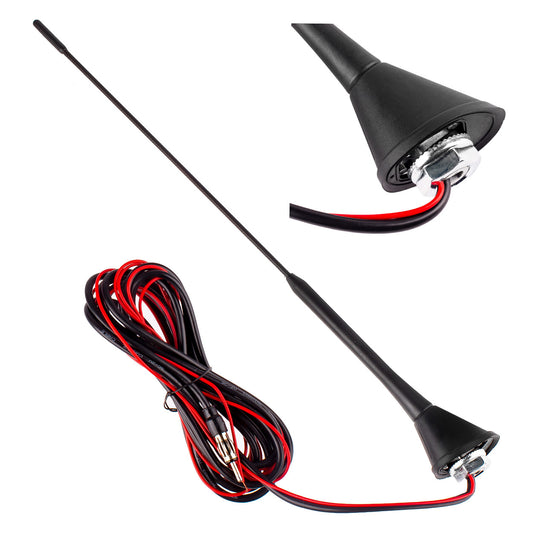 AMiO Radio-controlled, electric – 40 cm Car Antenna with Amplifier ant08 amio-01511