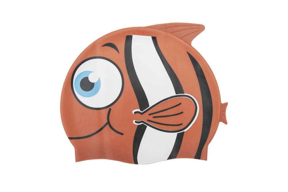 BESTWAY Swim caps, masks, fins – Bestway 26025 Orange Fish Swim Cap – image 2