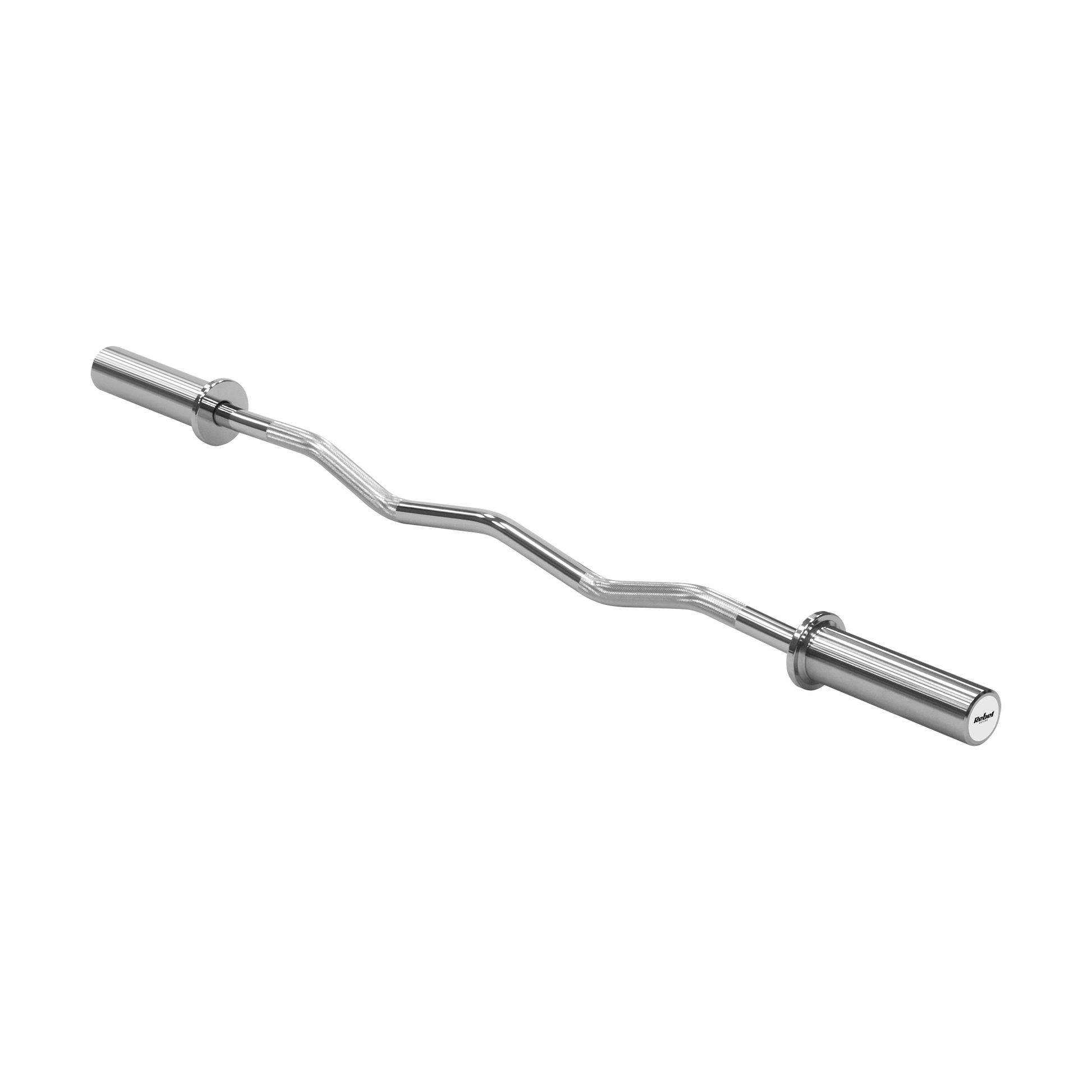 Rebel 50 mm Olympic Curved Bar, 120 cm 6 kg Olympic Barbell by REBEL ACTIVE – image 2