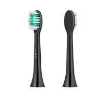 Teesa TEESA SONIC BLACK Medium Toothbrush Heads, Set