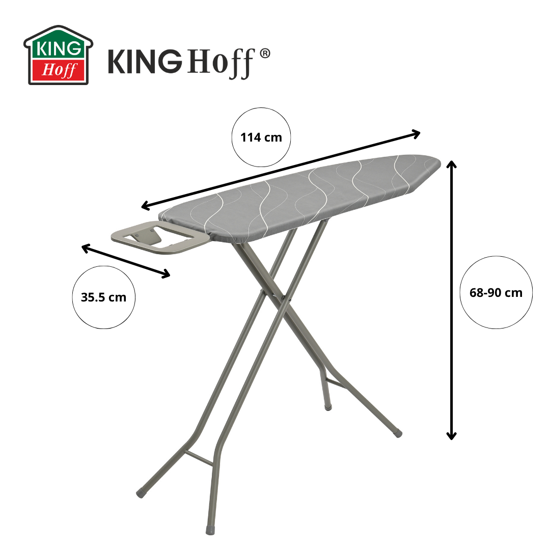 KINGHoff The – Ironing board with stand, 4 height settings, Kinghoff, KH-1938 – image 15