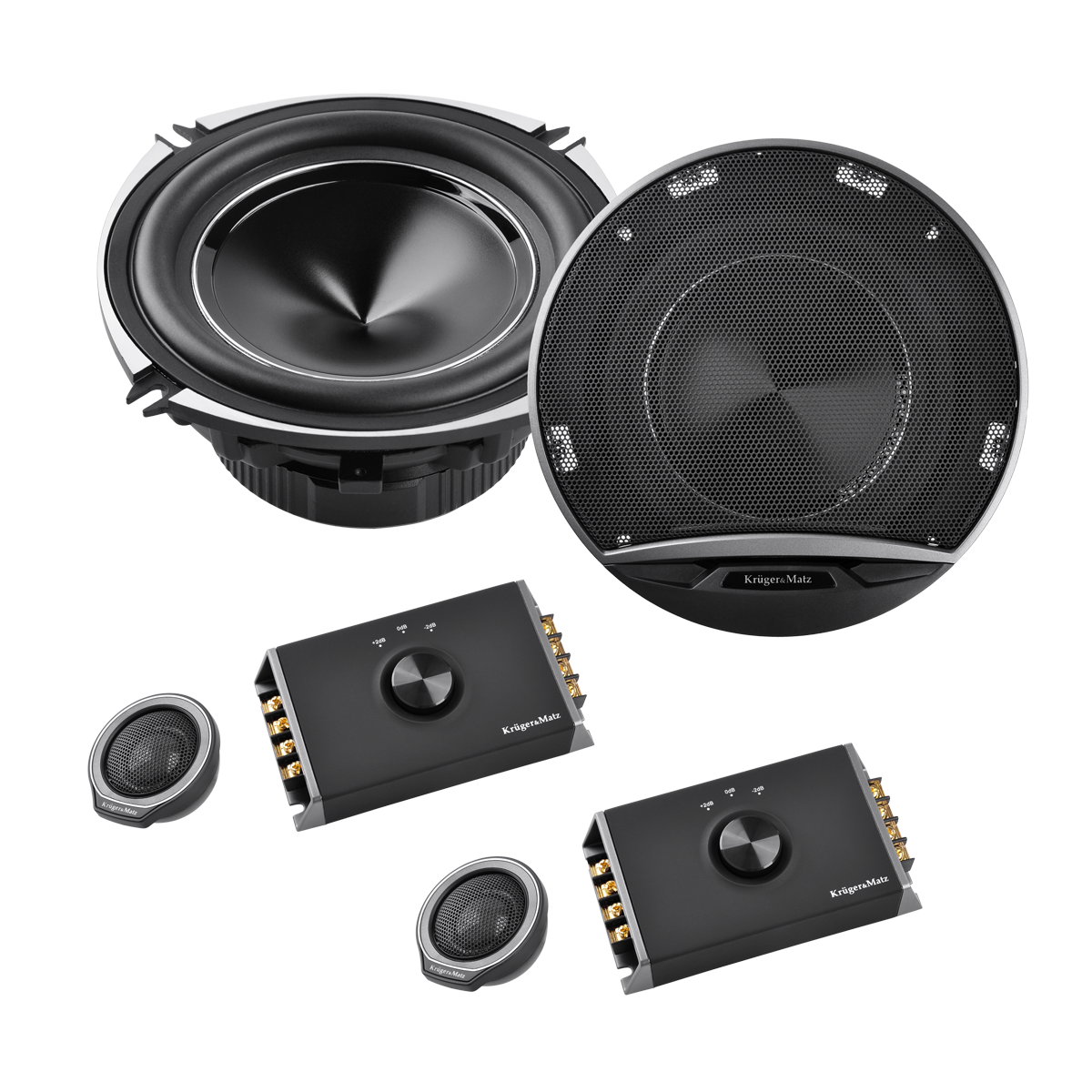 Kruger&Matz Car Speakers – Kruger&amp;Matz; 5" Car Speaker Set