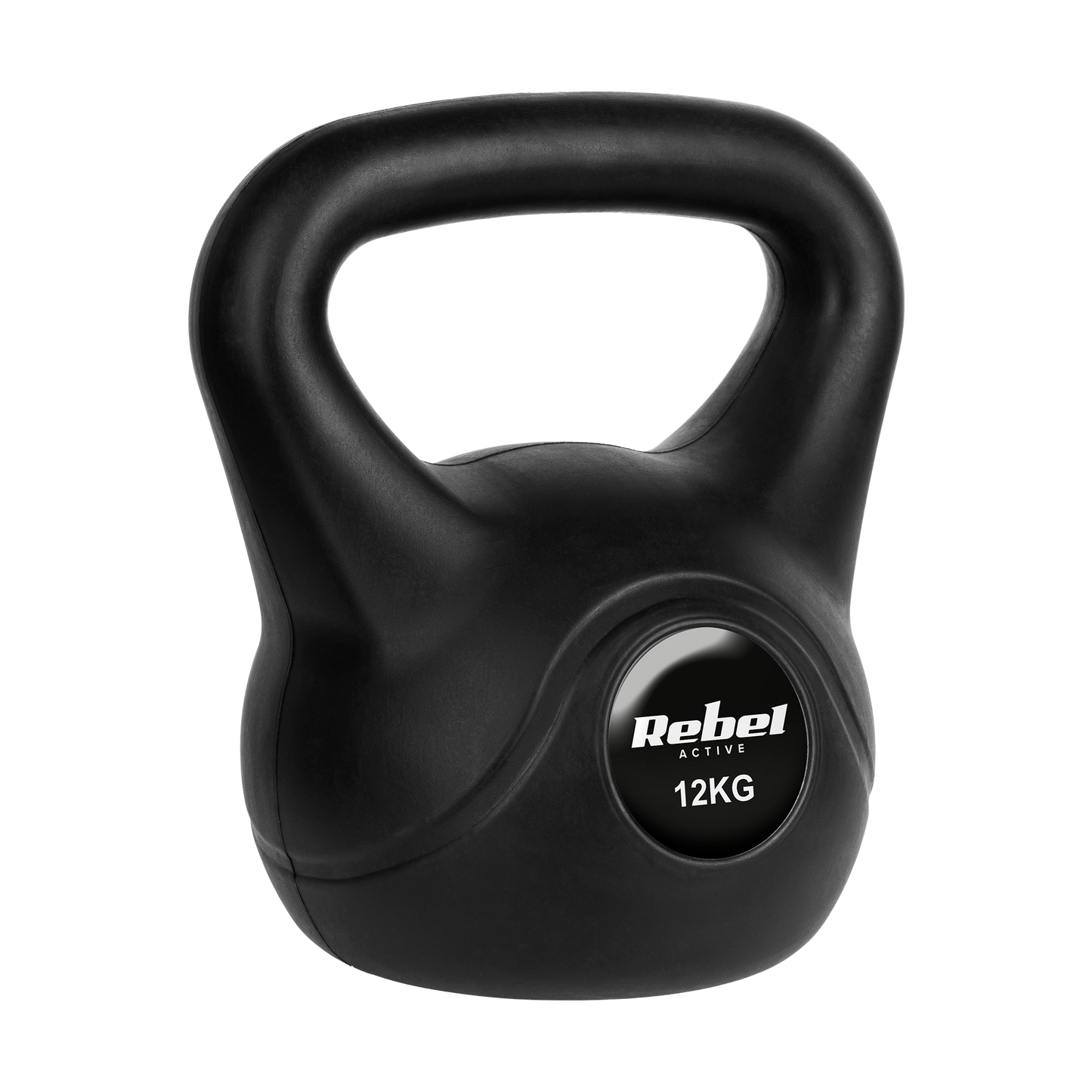 Kettlebells and dumbbells – REBEL ACTIVE 2 kg Bituminous Kettlebell Rebel