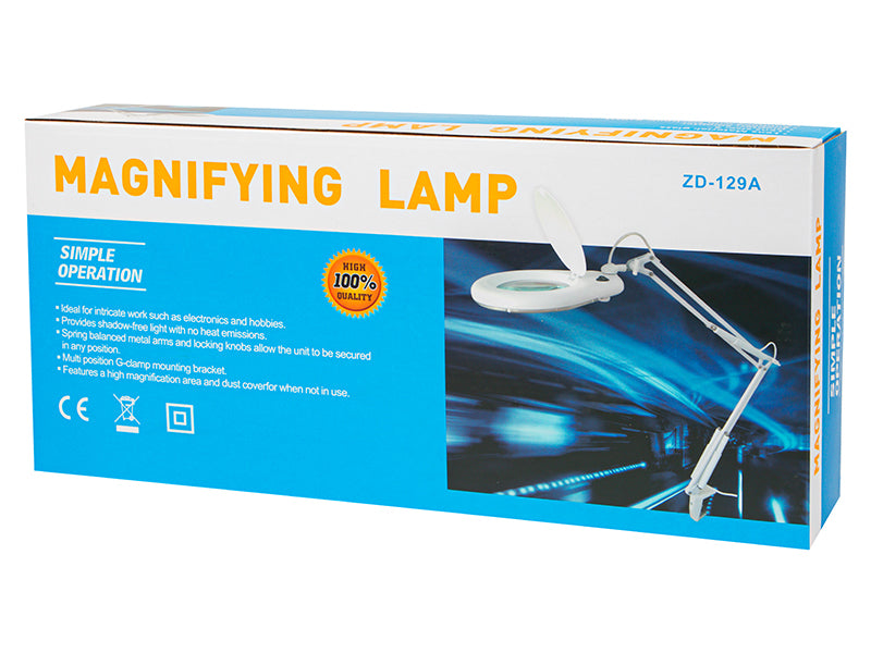 Blow Magnifying – 2107# 15W ZD129A LED Magnifying Lamp with Magnifying Glass – image 7