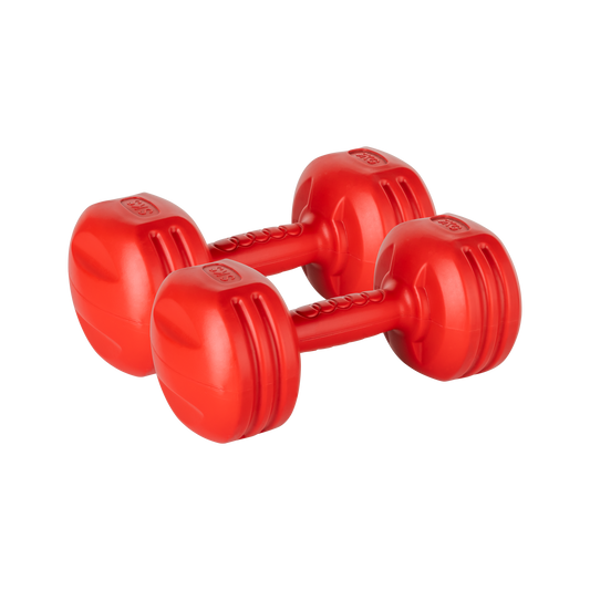 Rebel Kettlebells and dumbbells – 2x3 kg Bituminous Dumbbells, REBEL ACTIVE
