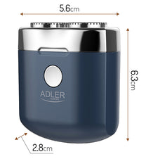ADLER Shavers – AD 2937 Travel Shaver with 2 Heads and USB – image 12