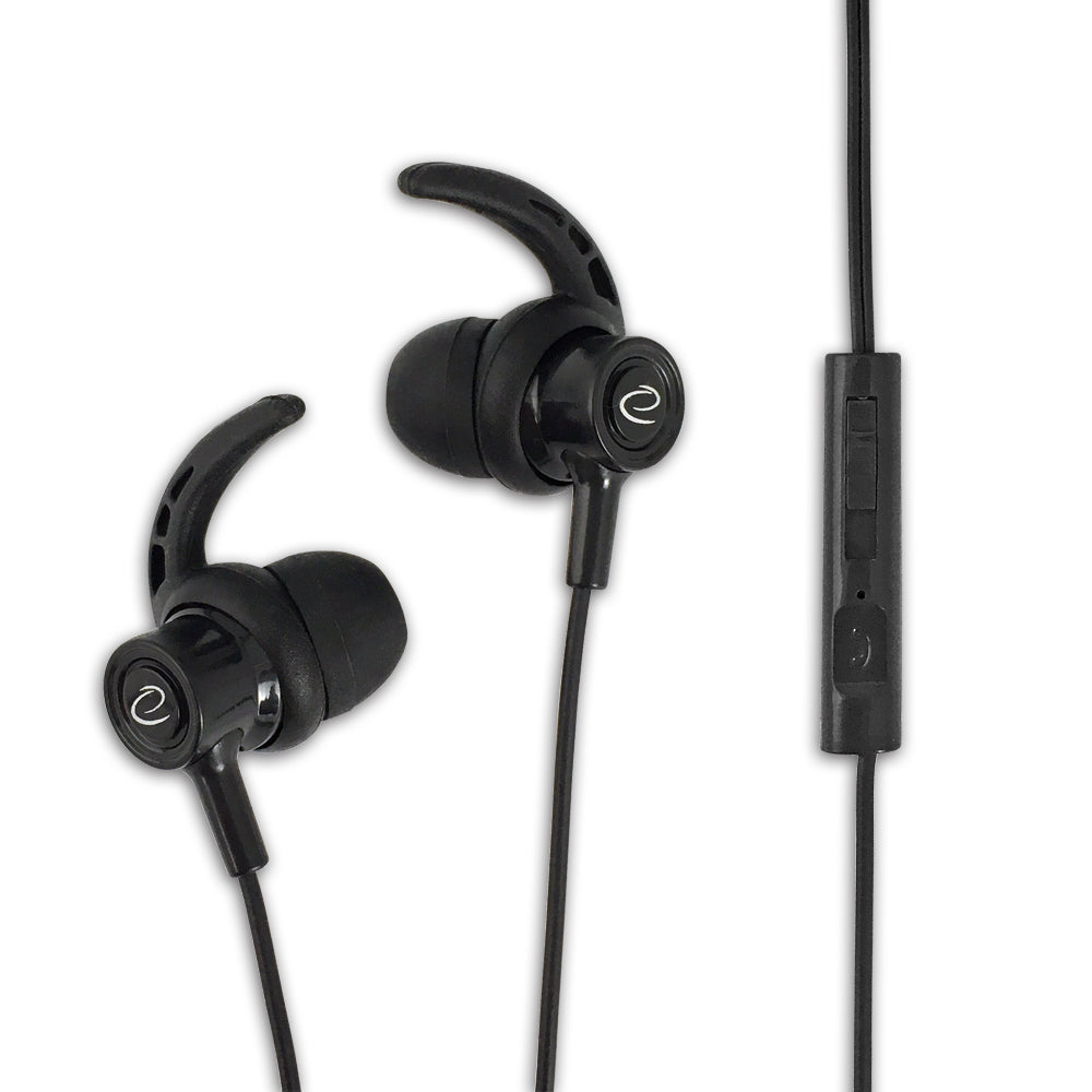 Esperanza Earbuds – EH199K Esperanza In-Ear Headphones with Microphone EH199, Black – image 2