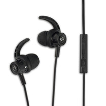 Esperanza Earbuds – EH199K Esperanza In-Ear Headphones with Microphone EH199, Black – image 2