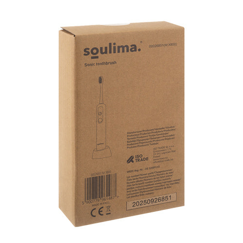 SOULIMA The remaining – Soulima 26851 Black Sonic Toothbrush – image 3