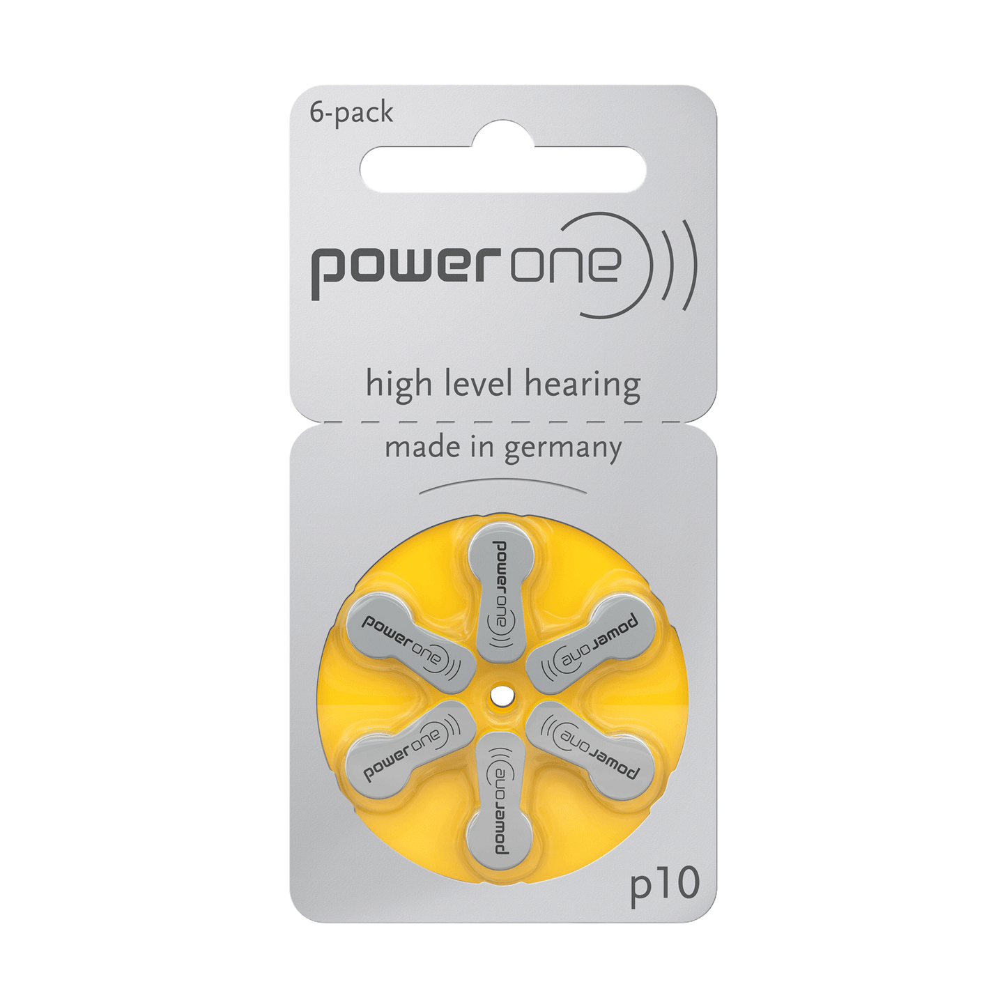Varta POWER ONE VARTA PR70/10 Battery for Hearing Aids, 6 per pack
