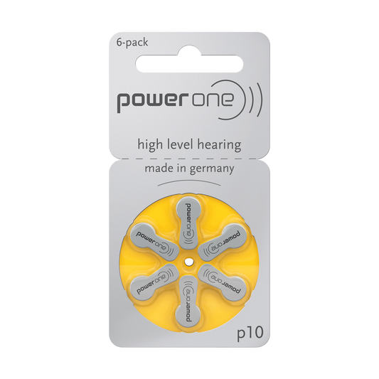 Varta POWER ONE VARTA PR70/10 Battery for Hearing Aids, 6 per pack