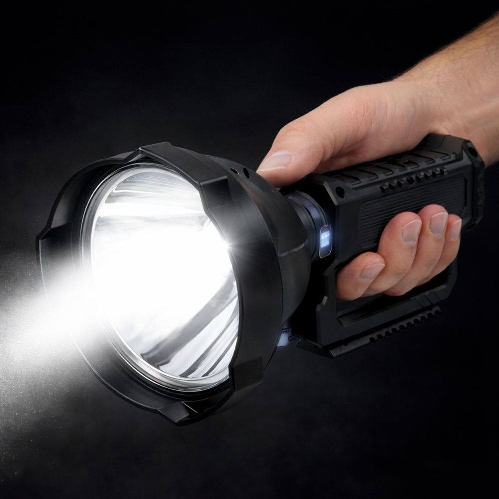 LEAN Large LED Spotlight Flashlight with Tripod, W5120, Power Bank, 31 cm – image 3