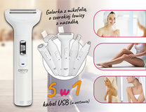 CAMRY CR 2935 Foil Shaver with Trimmer - Multifunctional Body Grooming Set – image 14