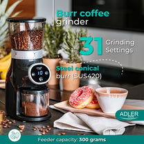 ADLER Coffee Grinders – AD 4450 Stone Coffee Grinder – image 19