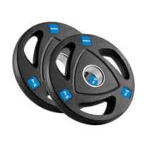Rebel Rubber-coated cast iron Olympic weights, 30 kg set (8 x 1.25 kg + 4 x 2.5 kg + 2 x 5 kg), 51 mm hole, REBEL ACTIVE – image 2