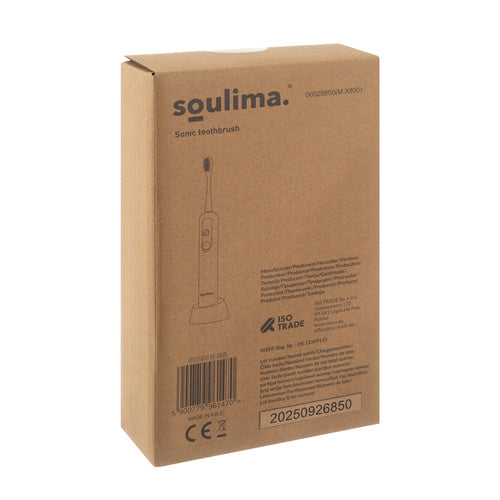SOULIMA The remaining – Soulima 26850 White Sonic Toothbrush – image 3