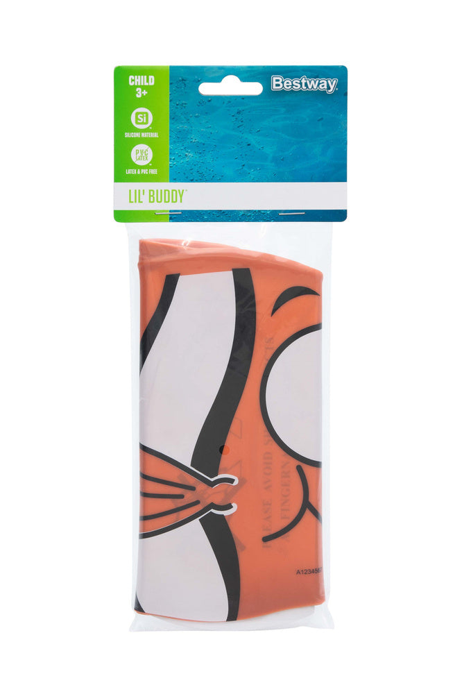 BESTWAY Swim caps, masks, fins – Bestway 26025 Orange Fish Swim Cap – image 3