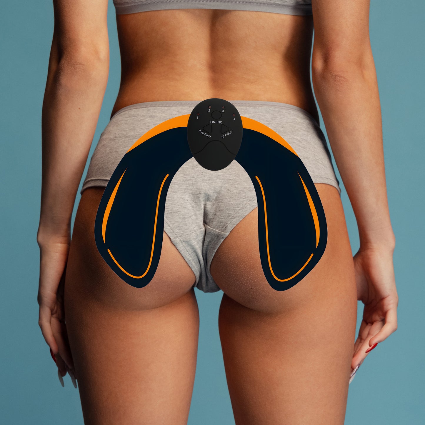 RTO EMS muscle stimulator for the abs, back, arms, and glutes; TENS massager – image 2