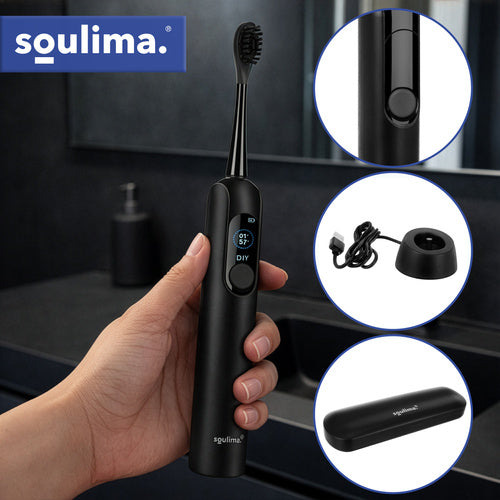 SOULIMA The remaining – Soulima 26851 Black Sonic Toothbrush – image 27